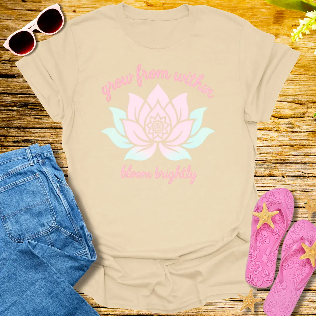 Grow From Within T-Shirt - Sand