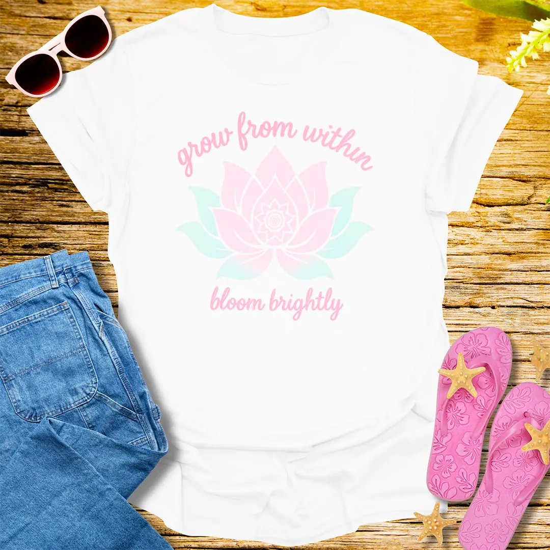 Grow From Within T-Shirt - White