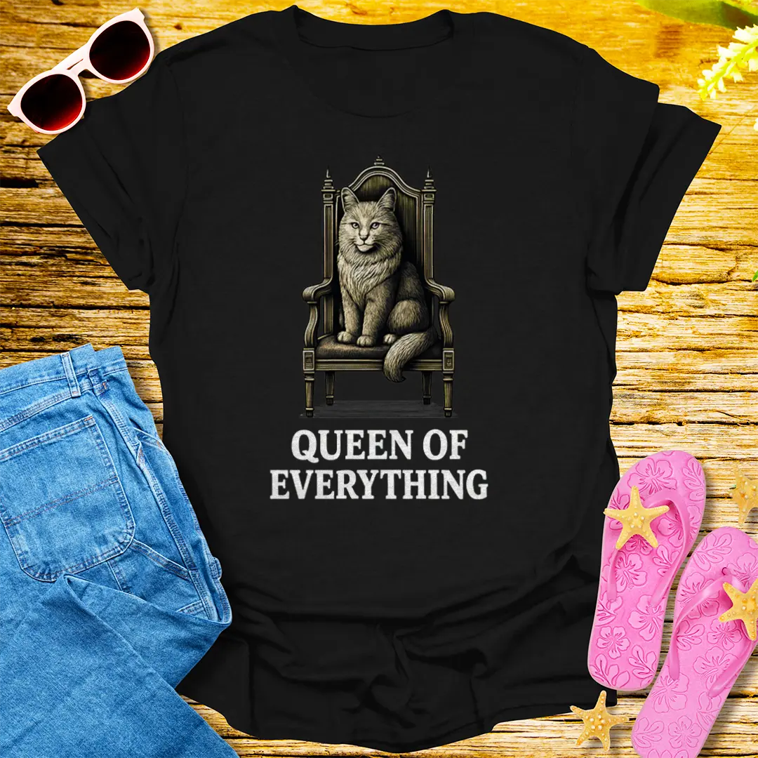 Queen of Everything T-Shirt - Black