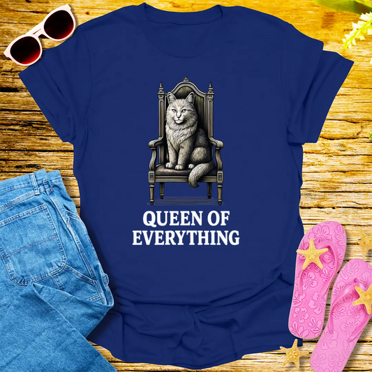 Queen of Everything T-Shirt - Navy