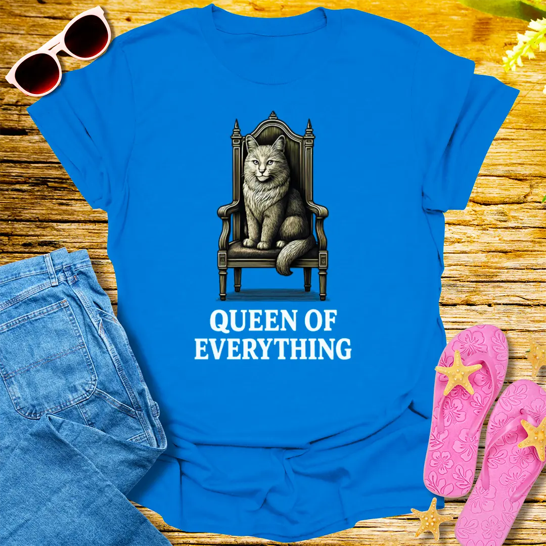 Queen of Everything T-Shirt - Royal