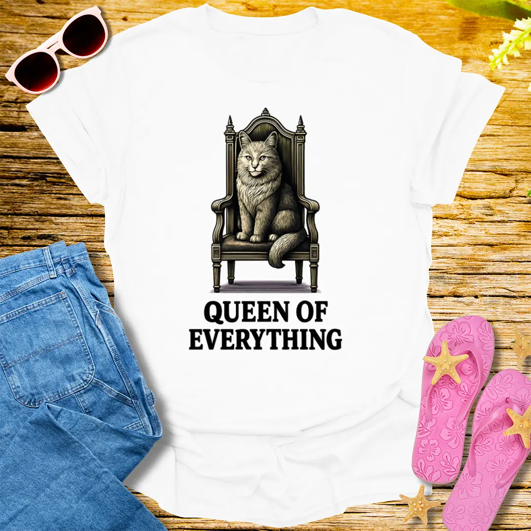 Queen of Everything T-Shirt - White