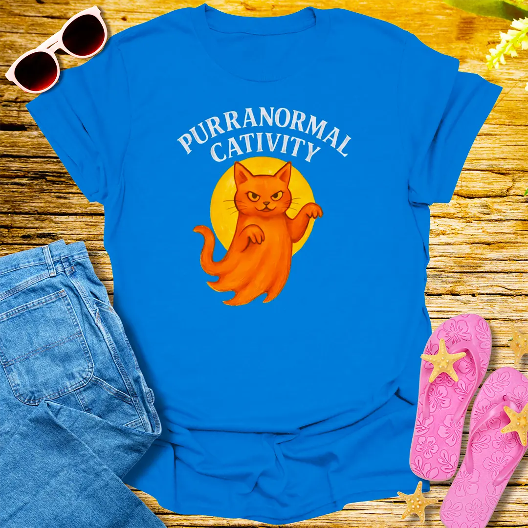 Purranormal Cativity T-Shirt - Royal