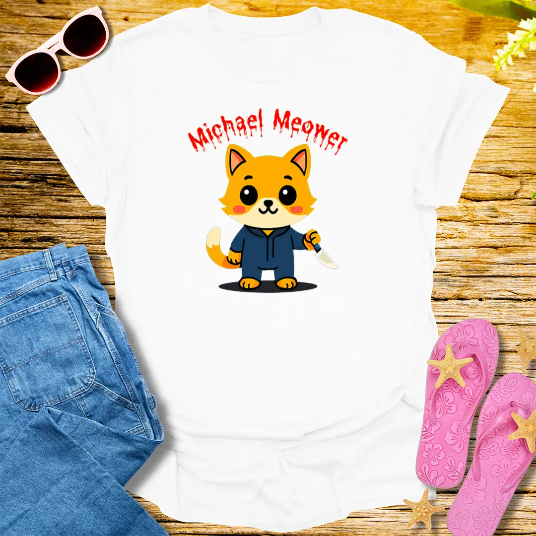 Michael Meower T-Shirt - White