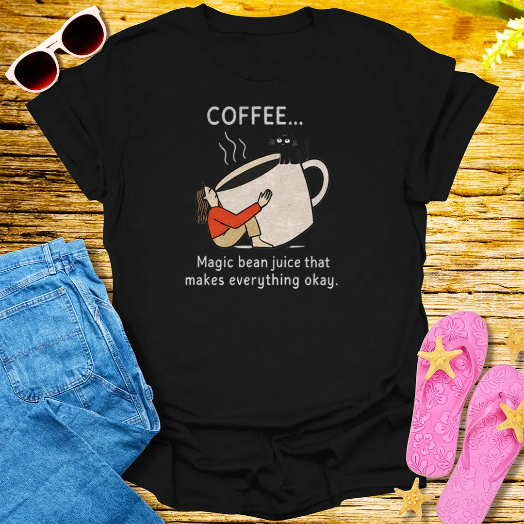 Magic Bean Juice T-Shirt - Black