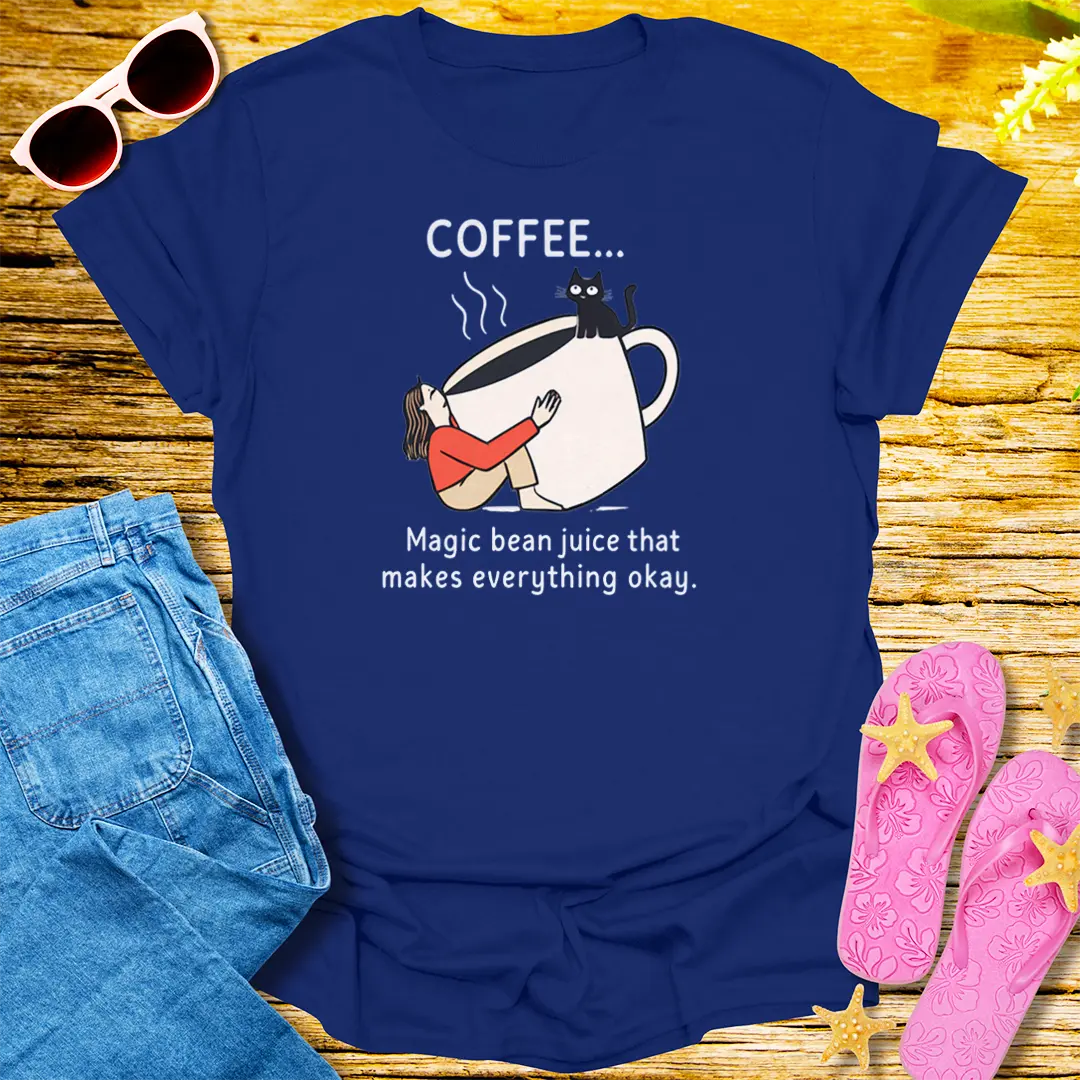 Magic Bean Juice T-Shirt - Navy