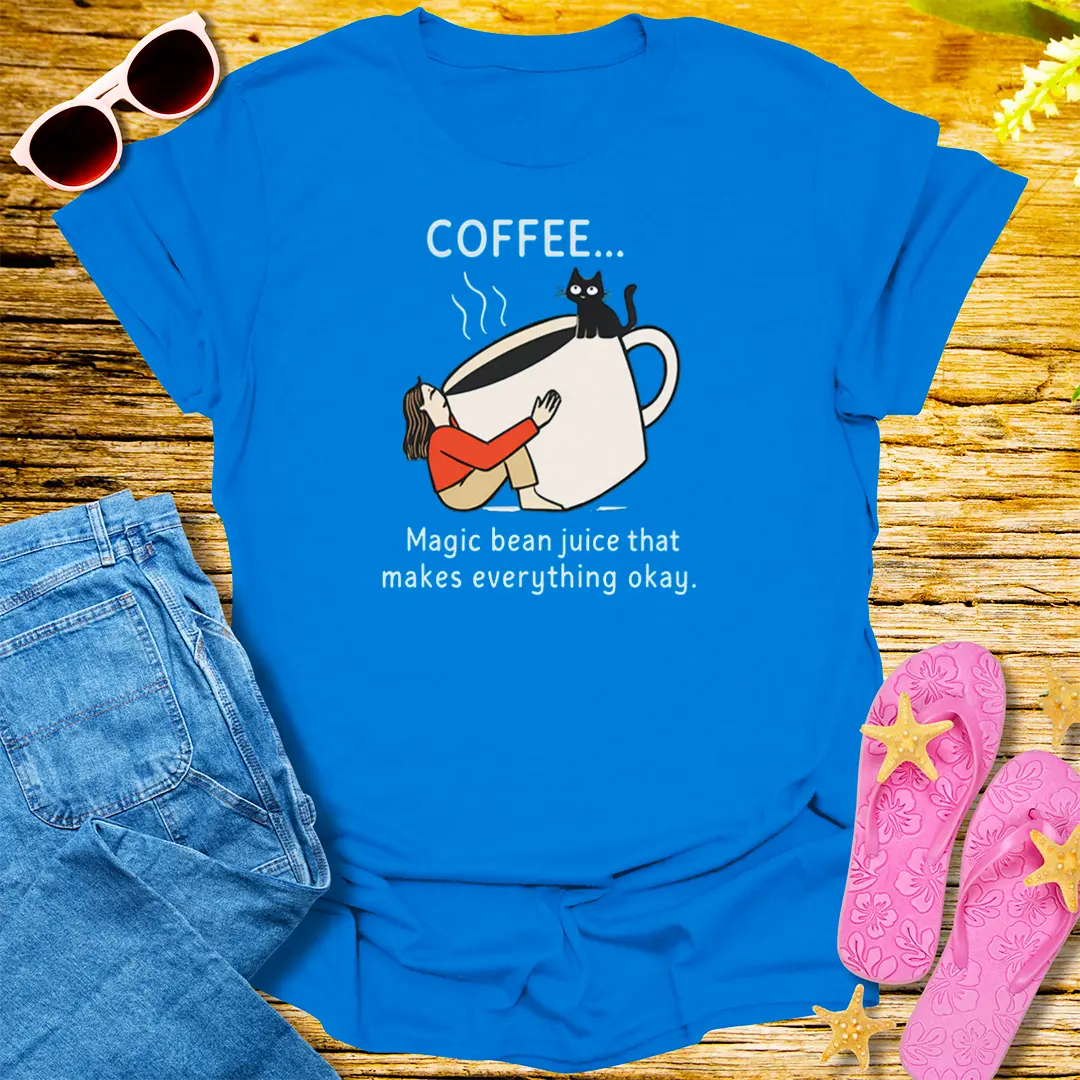 Magic Bean Juice T-Shirt - Royal