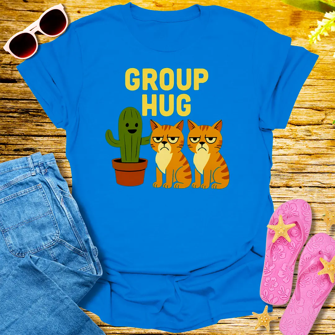 Group Hug T-Shirt - Royal