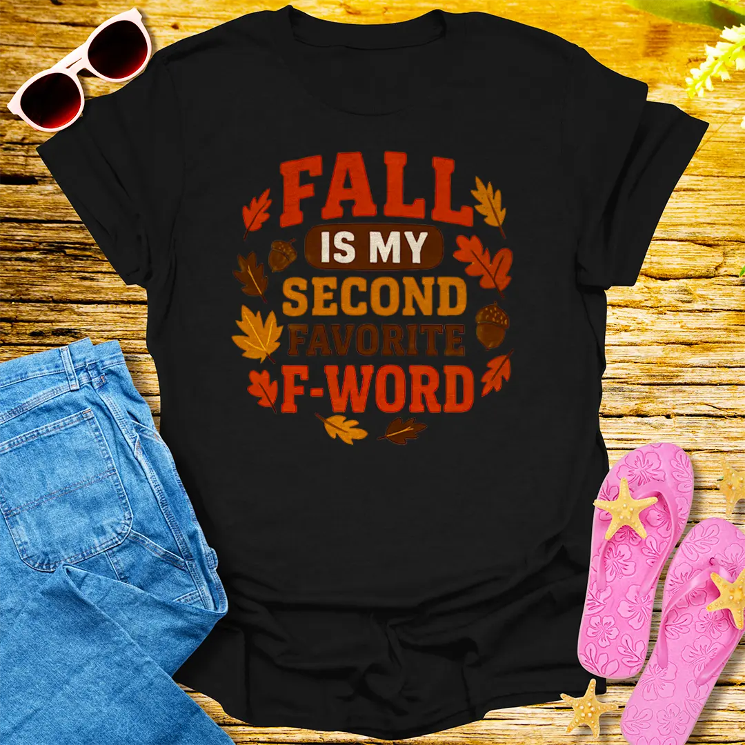 Fall F-Word T-Shirt - Black