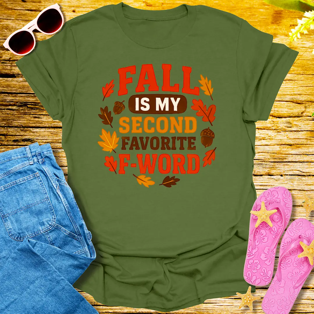 Fall F-Word T-Shirt - Military Green