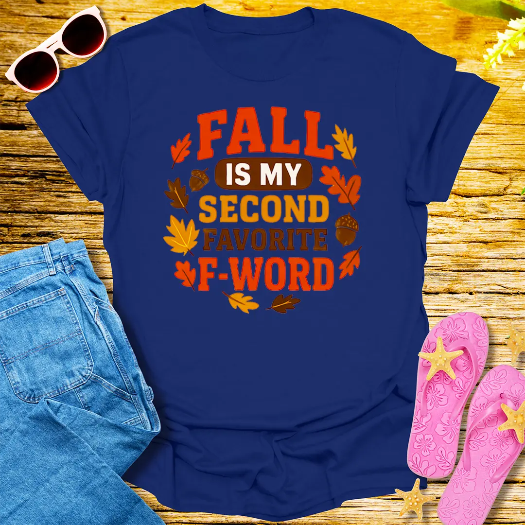Fall F-Word T-Shirt - Navy