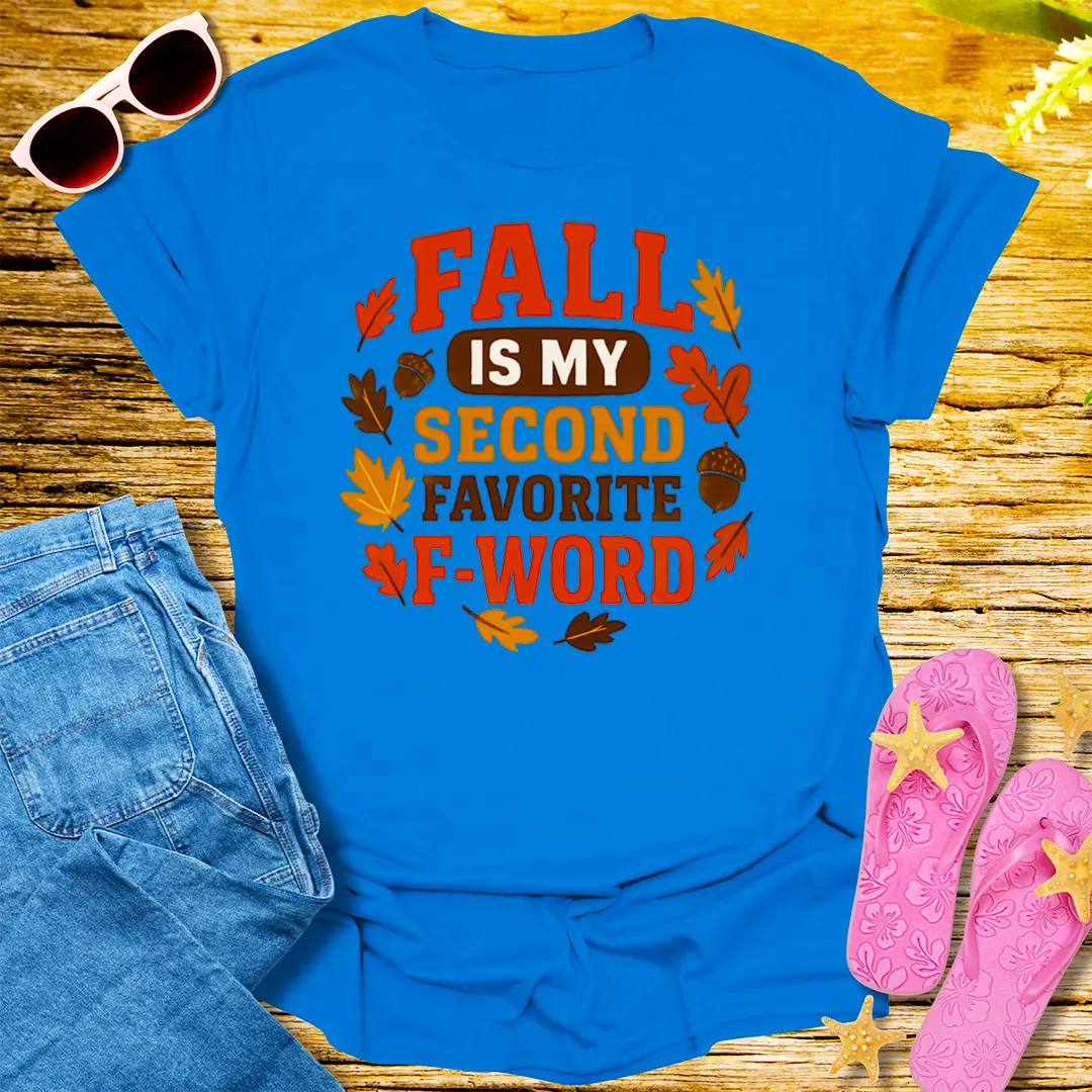 Fall F-Word T-Shirt - Royal