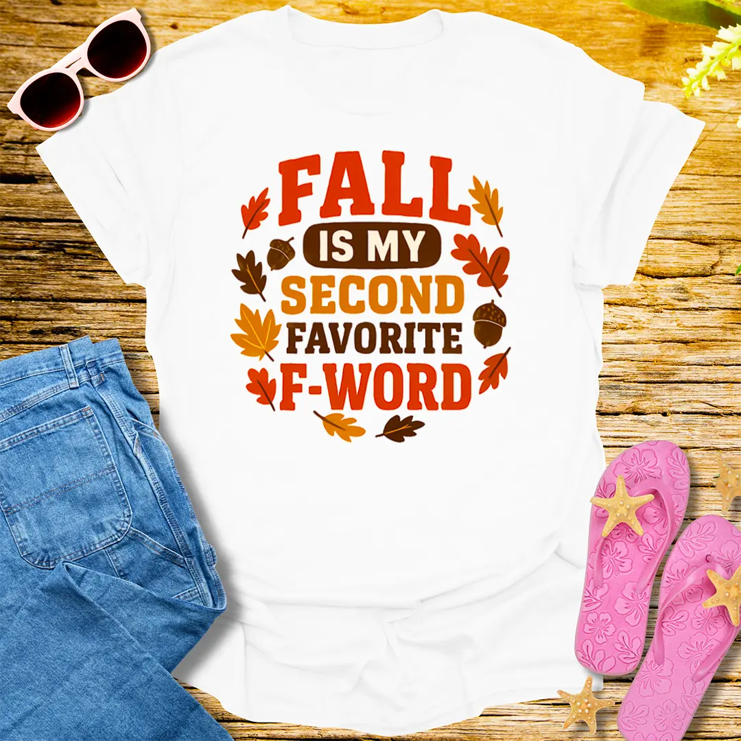 Fall F-Word T-Shirt - White